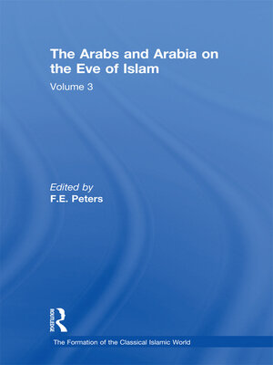 cover image of The Arabs and Arabia on the Eve of Islam